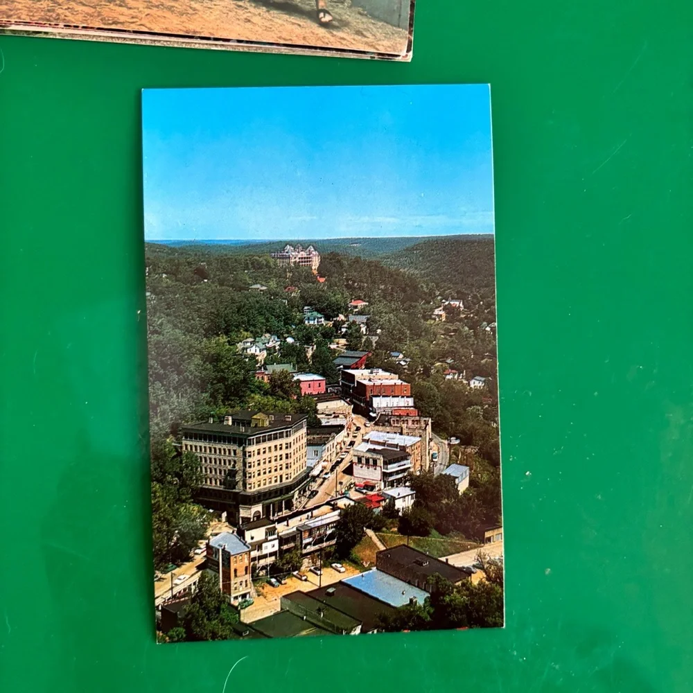 Lot of 9 Eureka Springs Vintage Postcards Scrapbook- Junk Journaling